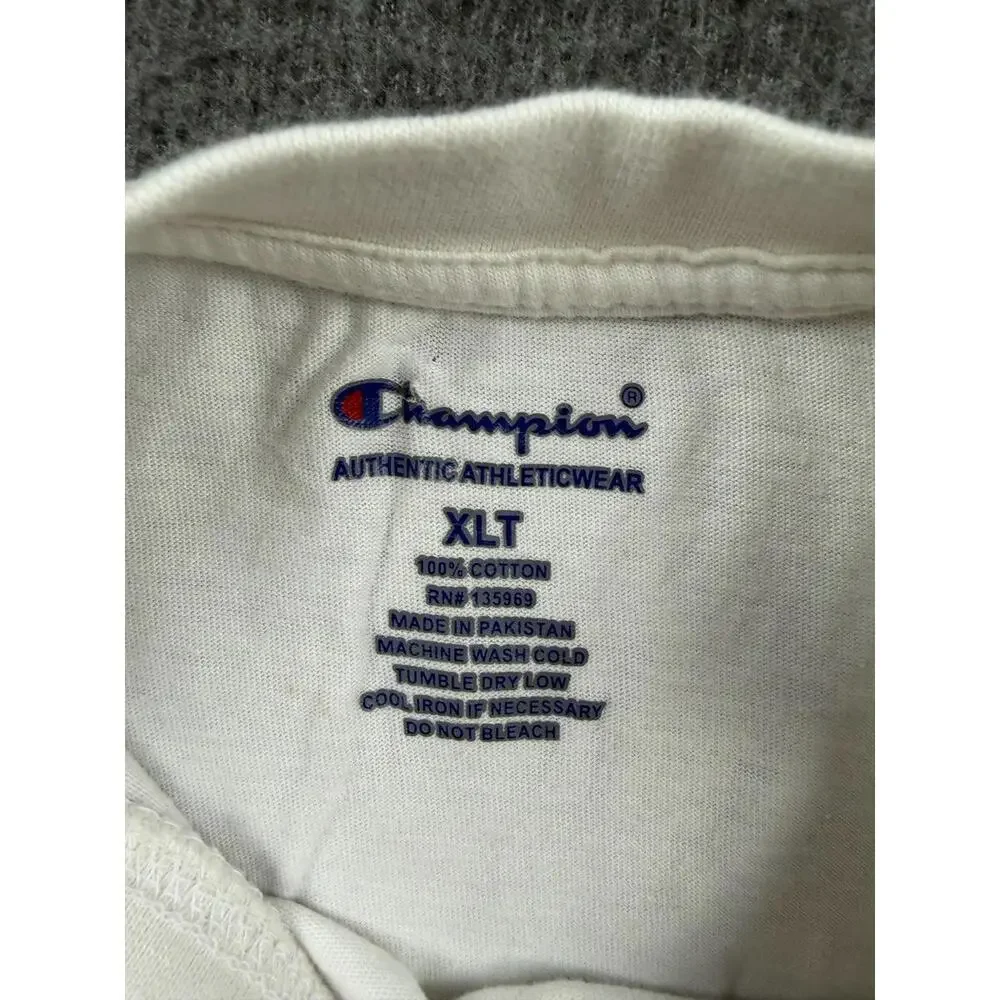 Champion Authentic Athleticwear‎ White T-Shirt Size XLT - Picture 3 of 5